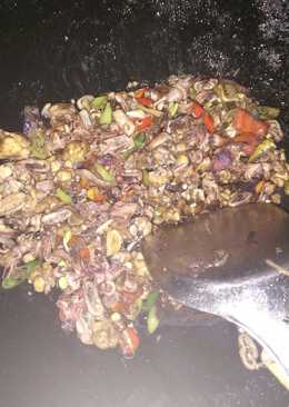 Tumis cumi kering mix tempe masak kecap