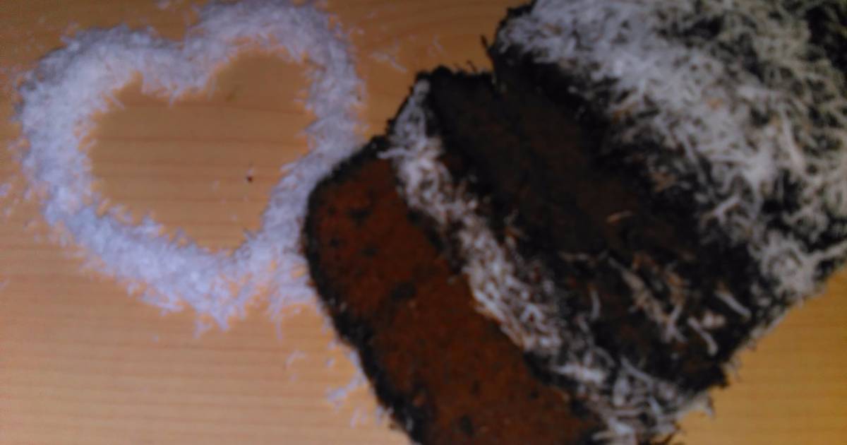 Resep Lamington Cake Versi Kukus ala inna