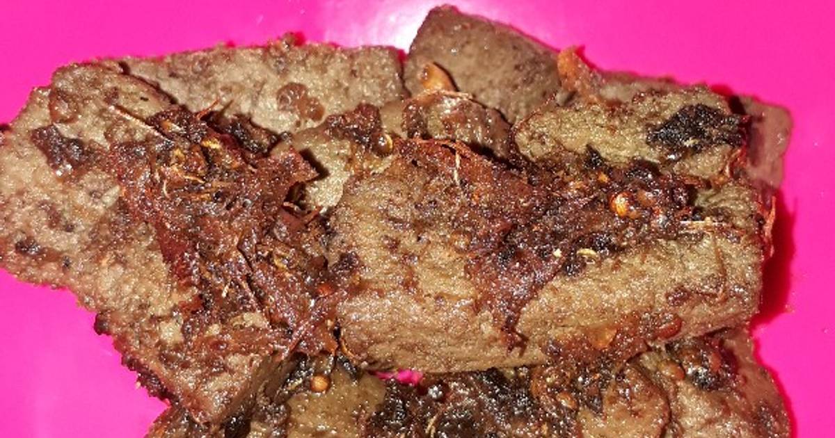 5 resep hati sapi bumbu empal enak dan sederhana Cookpad