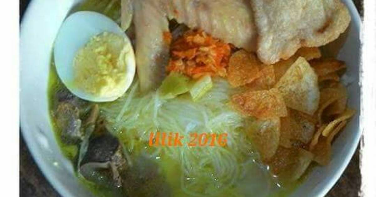 Resep Soto ayam ala Lilik indrawati