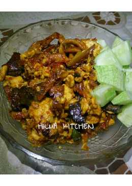 Orak arik telur, ati ampela & usus ayam