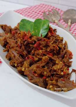 Suwir daging mercon #KitaBerbagi