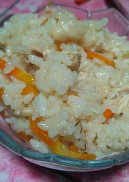 Nasi Campur ala Jepang teflon (Takikomi Gohan)