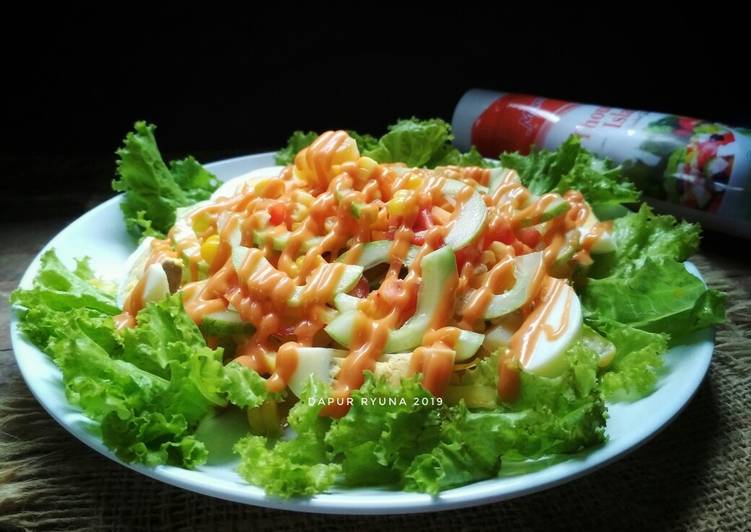 Resep Mix Vegetables With Thousand Island Dressing oleh Resep Mix Vegetables With Thousand Island Dressing oleh