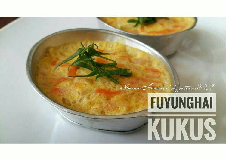 resep lengkap untuk Fuyunghai Kukus