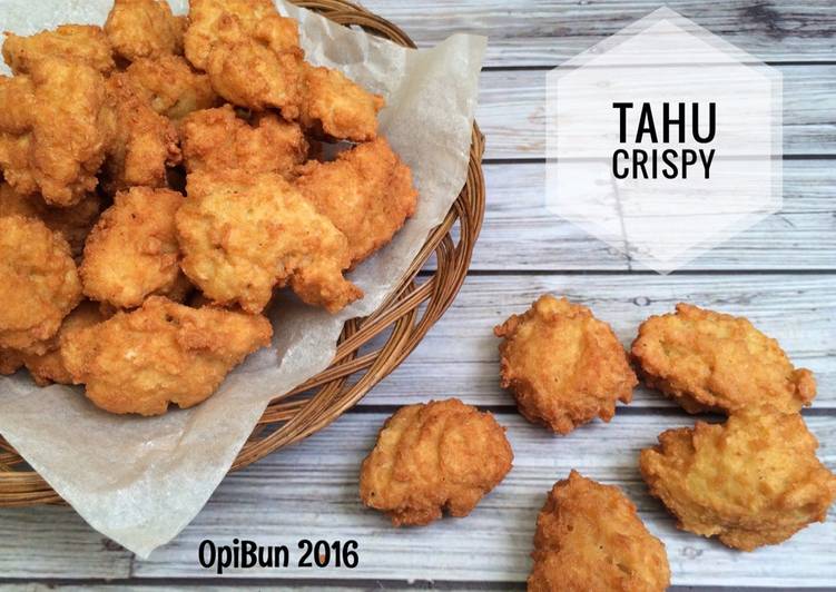 Resep Tahu Crispy Dari opibun