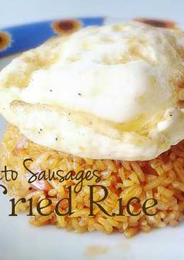 Nasi Goreng Sosis Tomat