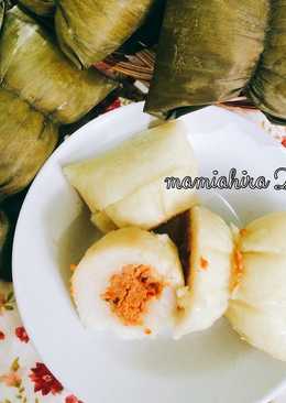 Lontong Isi Oncom Legit & Gurih