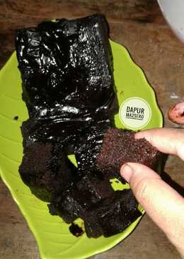 Cake coklat kukus moist no mixer