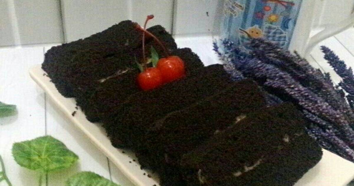 Resep Brownies ketan hitam