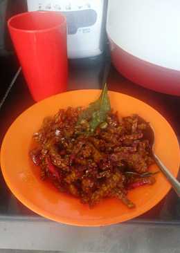 Orek tempe kering yang yummy