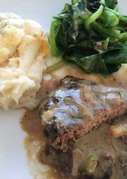 Beef Steak and Mashed Potato