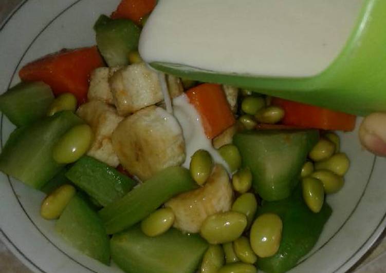 resep makanan Salad buah sayur