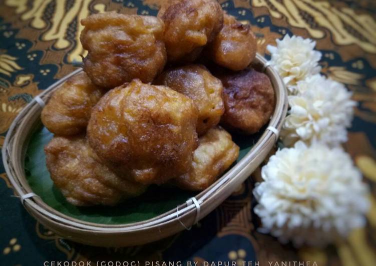 resep Cekodok (Godok) Pisang Rasa Vanila