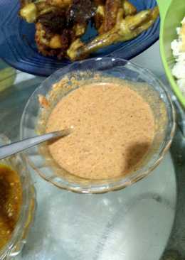 Sambal kacang nasi uduk