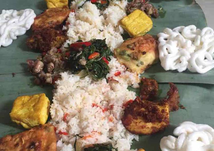 Resep Nasi liwet (magicom) Dari heriyah thalib