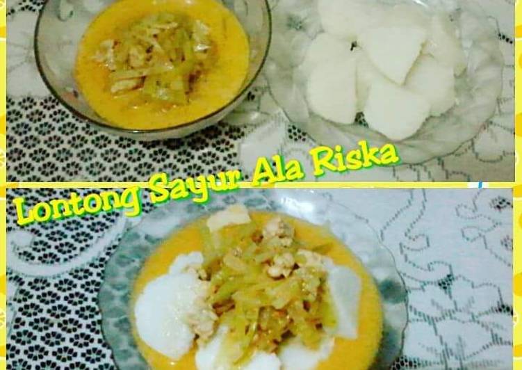 gambar untuk cara membuat Lontong Sayur Labu Siam