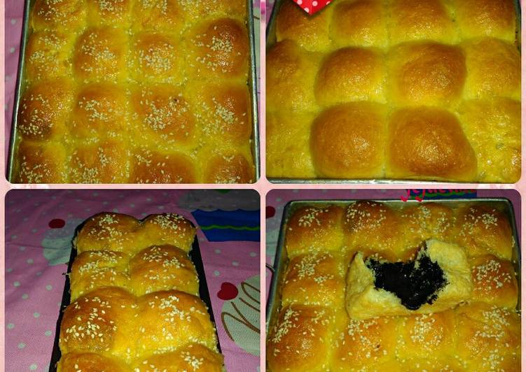 Resep Roti sobek/killer soft bread isi coklat Oleh jeje