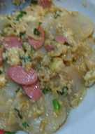 Seblakk telur sosis pedas bandung