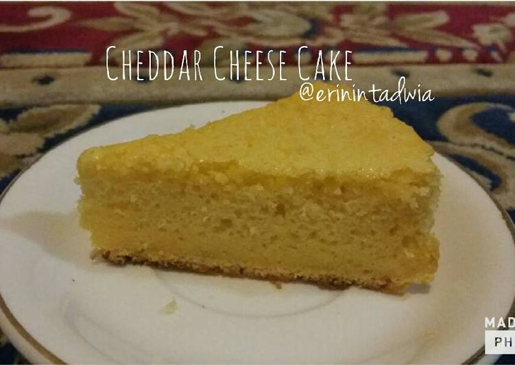 Resep Cheddar Cheese Cake By erinintadwia