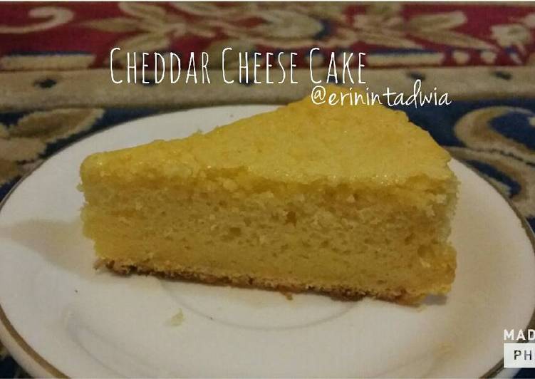 resep Cheddar Cheese Cake