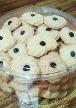 Kue Semprit (Butter Cookies) Renyah dan lembut