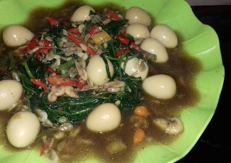 resep makanan Ca kangkung saus tiram