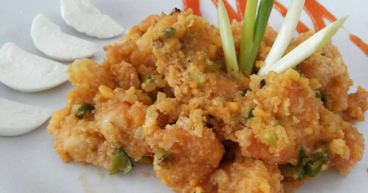 32 resep udang telur asin rumahan yang enak dan sederhana 