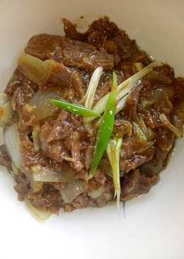 Beef teriyaki homemade