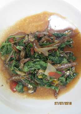 Oseng Bayam Teri