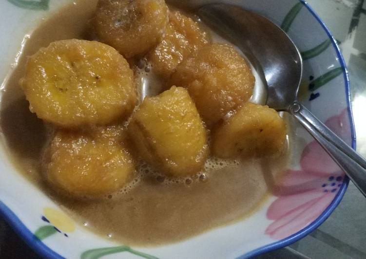 resep masakan Kolak pisang raja dadakan