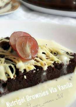 Agar2 Nutrigel + Brownies vla vanila