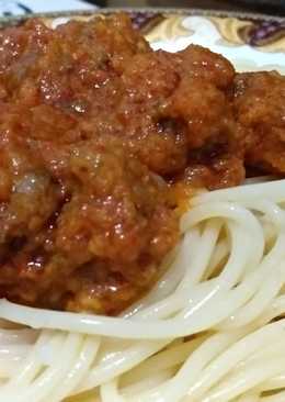 Spageti Saus Pedas Daging Sapi Mudah dan Sederhana