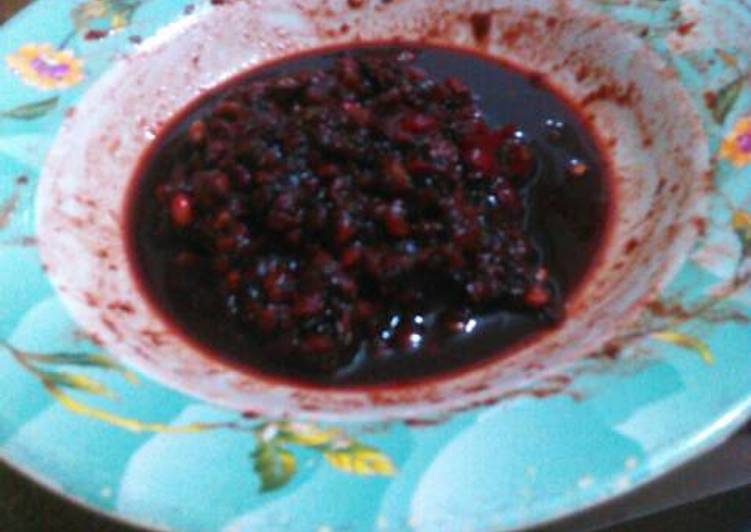 resep Rujak Buah Huni