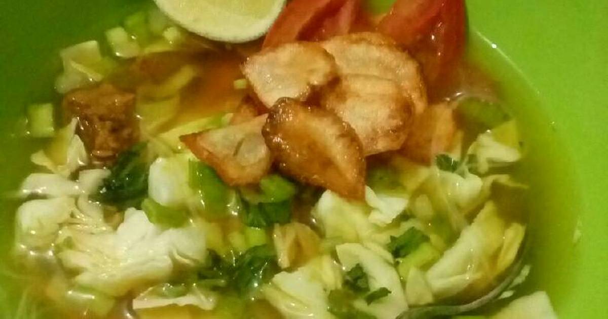 43 resep soto ayam bumbu instan rumahan yang enak dan 