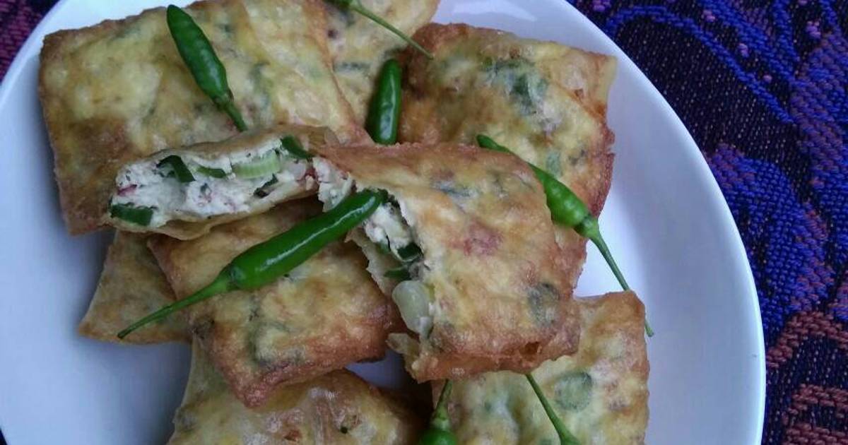 Resep Martabak Tahu  Telur  oleh yovira nasution Cookpad