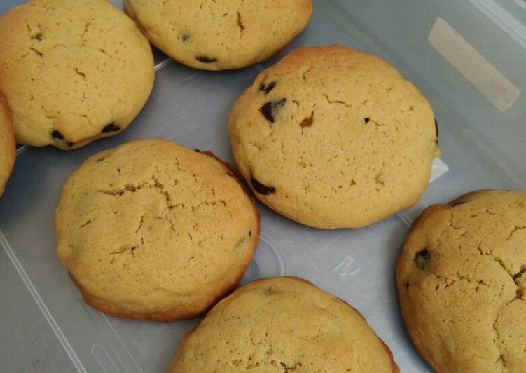 resep lengkap untuk Soft Chocochip Cookie