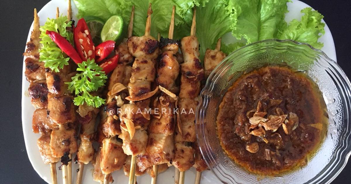 724 resep  sate ayam  teflon  enak dan sederhana Cookpad