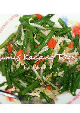 Tumis Kacang Panjang Toge