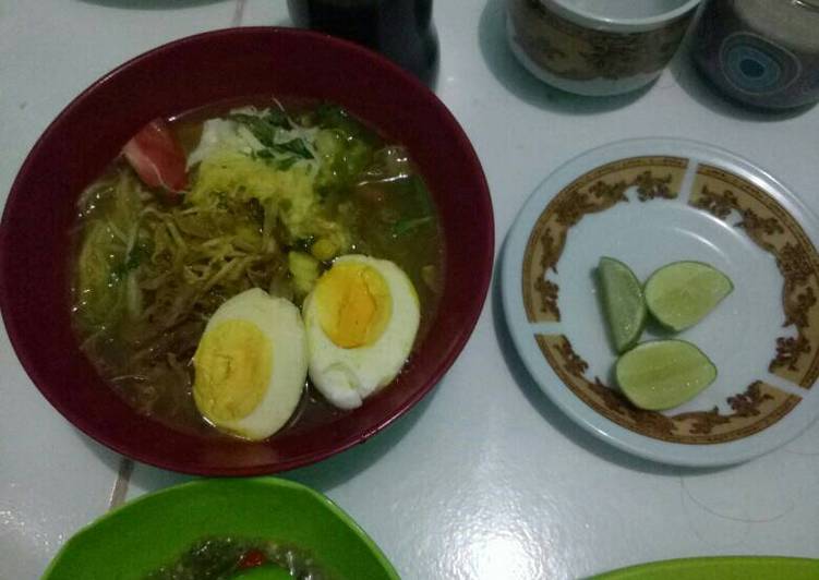 Resep Soto ayam madura Kiriman dari Dapur Ratna