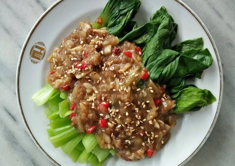 gambar untuk resep Pokchoi Siram Sapi Saos Tiram