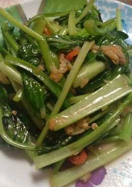Tumis sawi hijau