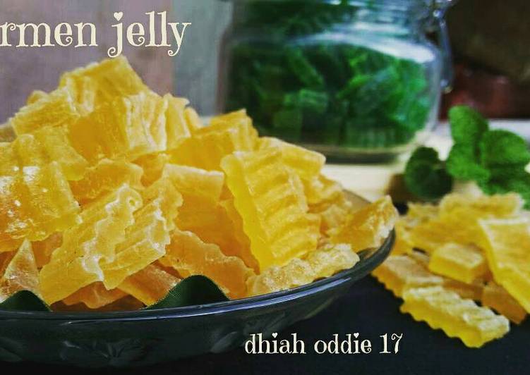 Resep Permen Jelly Oleh Dhiah Oddie