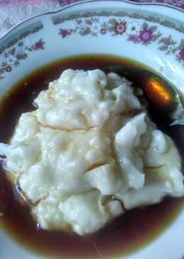 Bubur Sumsum kuah gula merah
