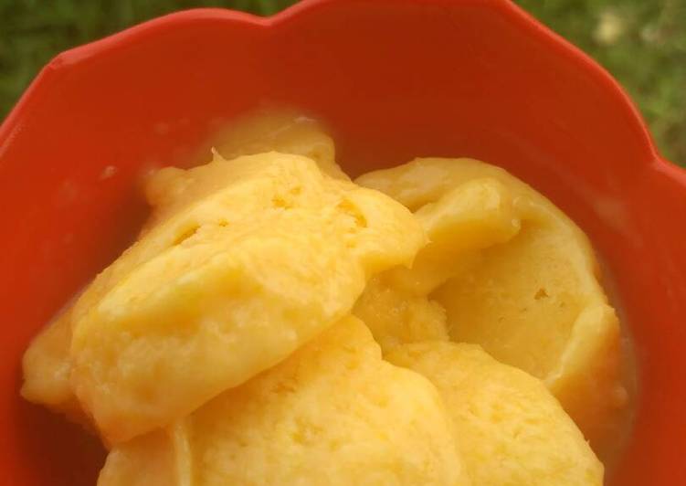 Resep Ice cream mangga praktis 2 bahan Dari Yoyoh Rachmatunnisa