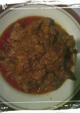 Rendang daging sapi