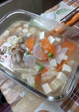 Sop Ceker Ayam Lobak