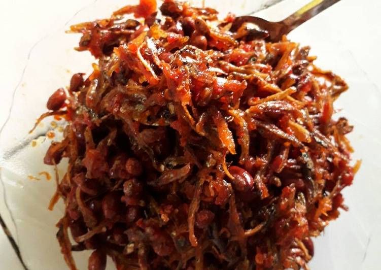 Resep Sambal Goreng Teri Kacang Pedas Ala Sunda Karya Siregar Putri