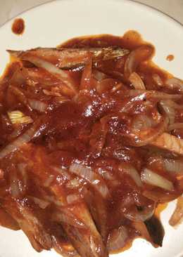Ikan tongkol saus barbeque