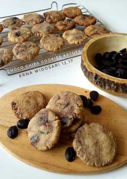 Ketofied Choco Chips Cookies #keto_cp_AnekaKueKering